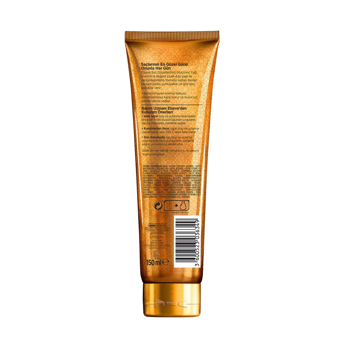 L'Oréal Paris Elseve Miraculous Oil Hair Beautifying Cream 150 ml