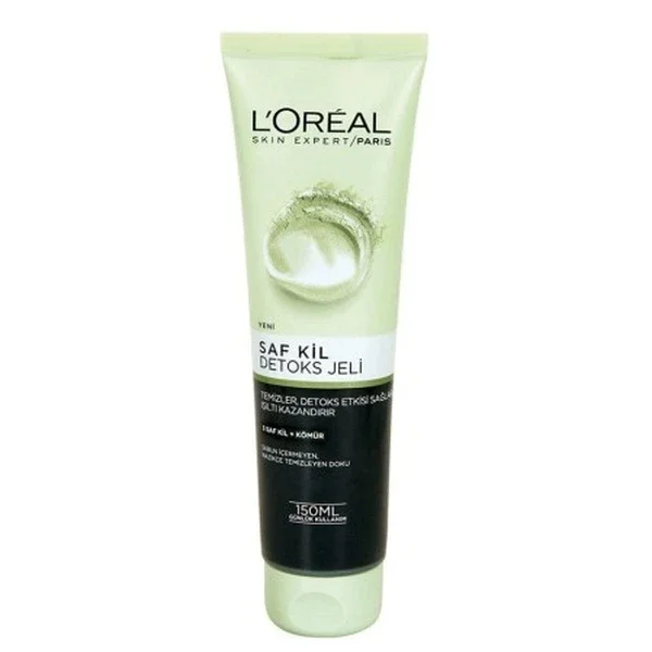 L'Oréal Paris Pure Clay Detox Gel mit Aktivkohle 150ml