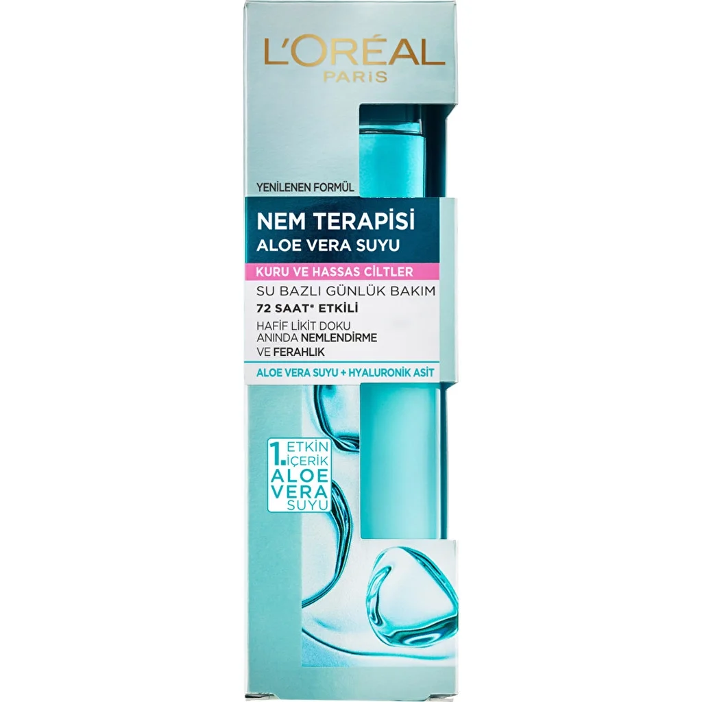 L'Oréal Paris Moisture Therapy Aloe Vera Juice Dry And Sensitive Skin 70 ml