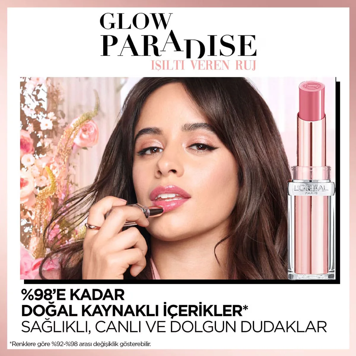 L'Oréal Paris Glow Paradise Balsam Lippenstift 642 Beige Eden