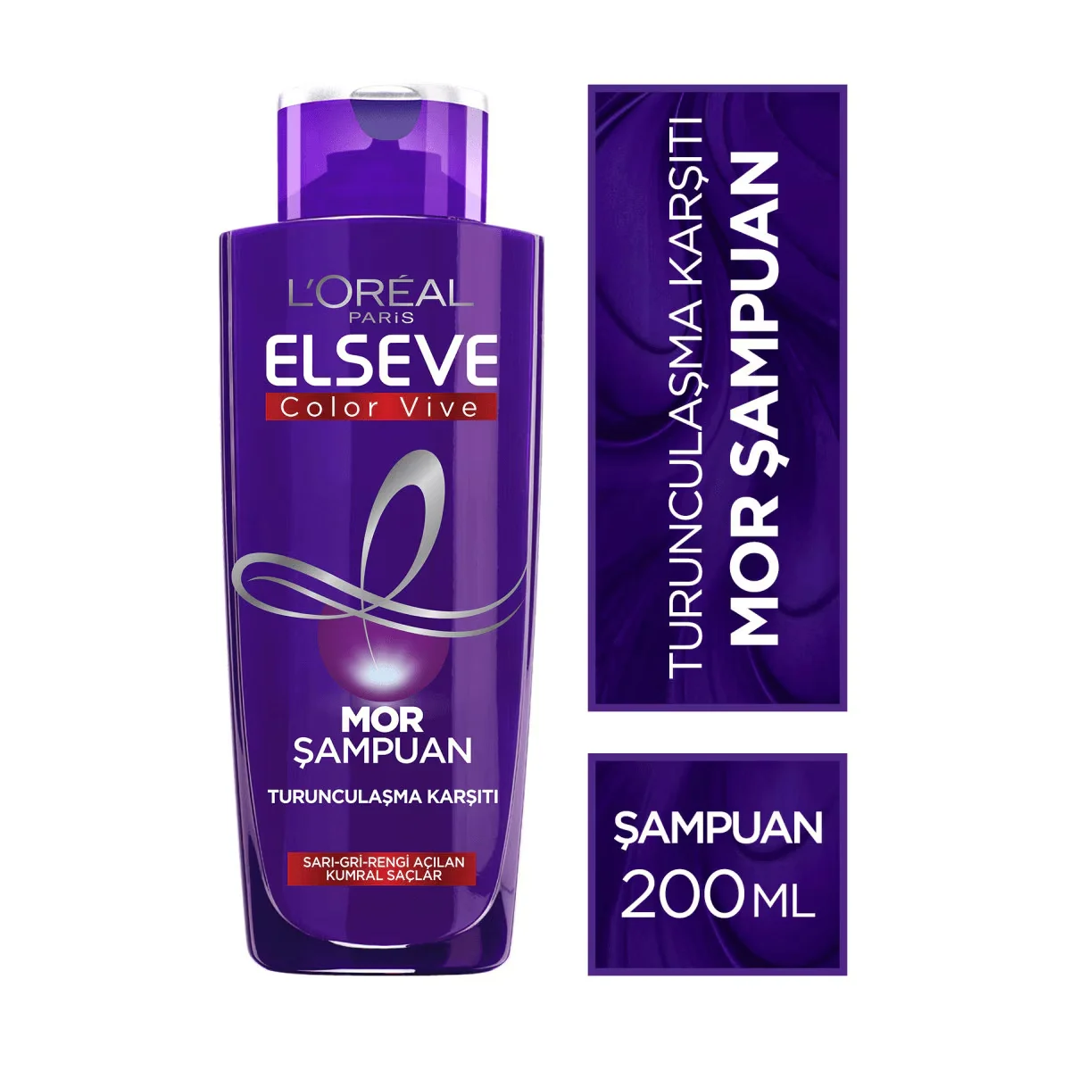 L'Oréal Paris Elseve Anti-orange Purple Shampoo 200 ml - Elseve