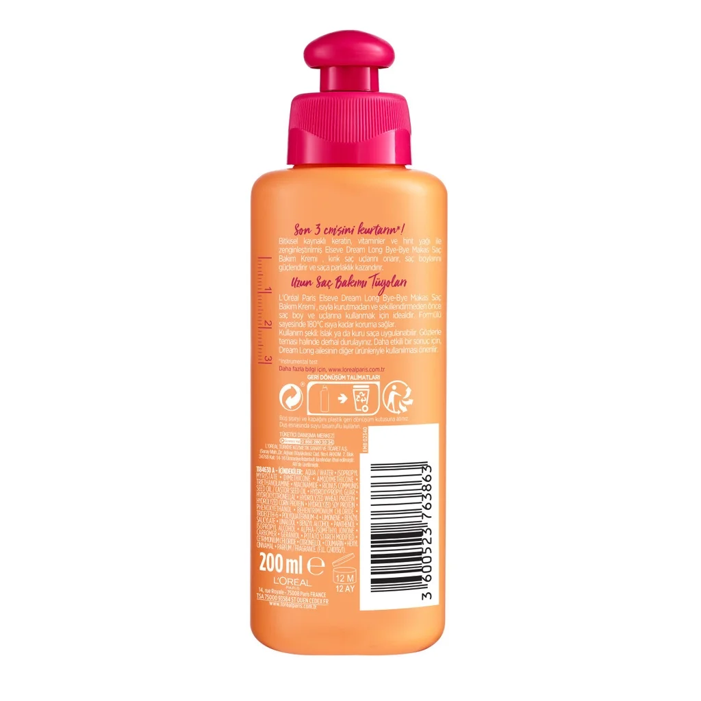 Крем для волос L'Oréal Paris Elseve Dream Long Bye-bye Scissors 200 мл