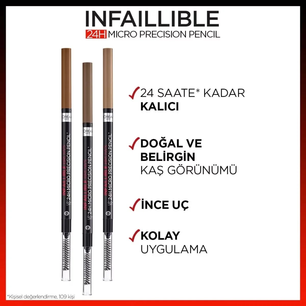 L'Oréal Paris Infaillible 24H Mikro-Präzisions-Augenbrauenstift
