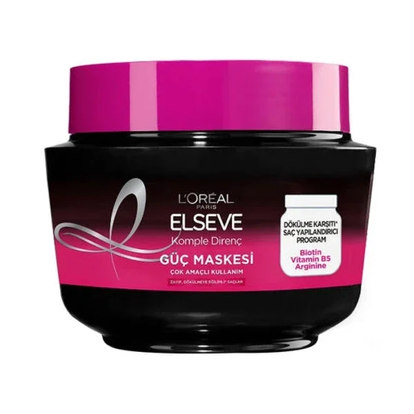 L'Oréal Paris Elseve Komplett Widerstand Haarmaske 300 ml