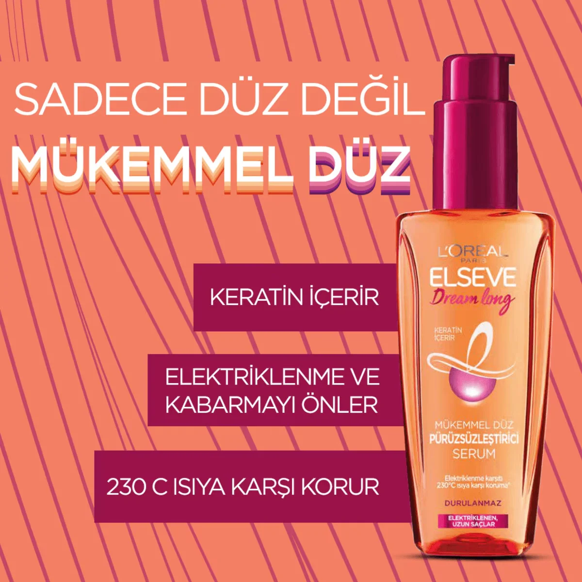 L'Oréal Paris Elseve Dream Long Glättungsserum 100ml