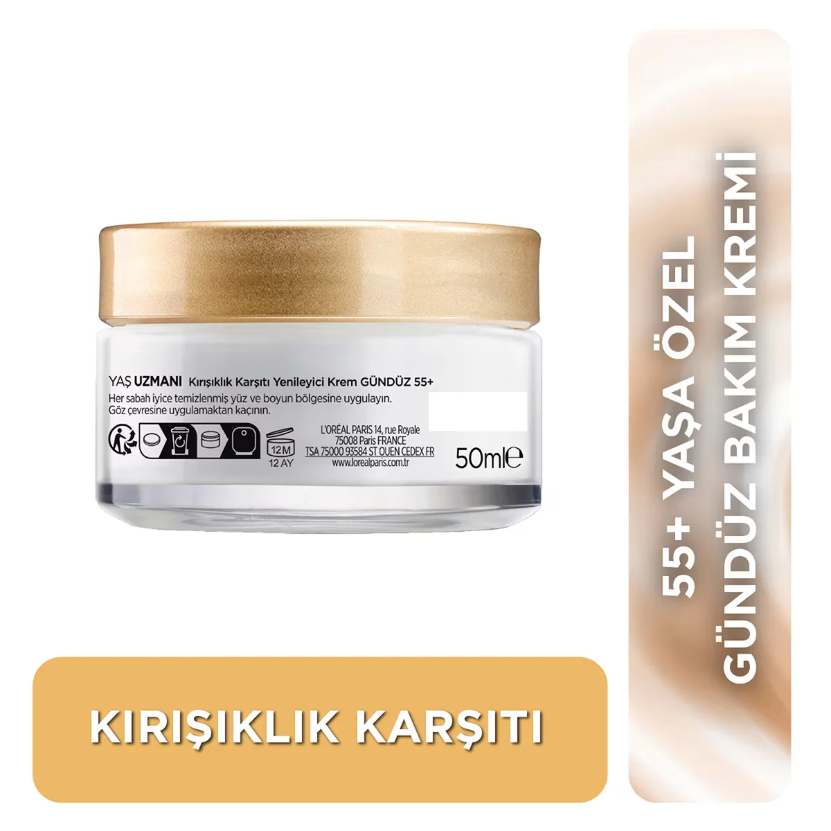 L'Oréal Paris Age Expert 50+ Anti-wrinkle Renewal Cream 50 ml
