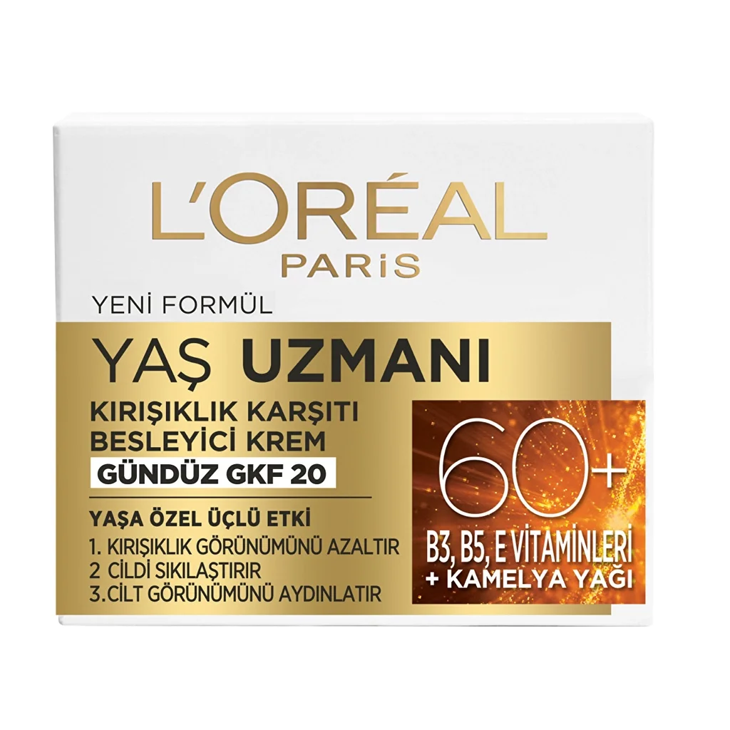 L'Oréal Paris Age Expert 60+ Anti-wrinkle Nourishing Cream 50 ml