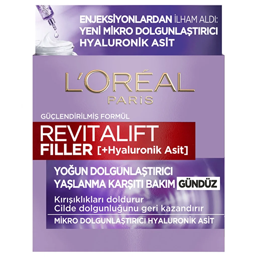 L'Oréal Paris Revitalift Filler Intensive Plumping Hyaluronic Acid Anti-aging Day Cream 50 ml