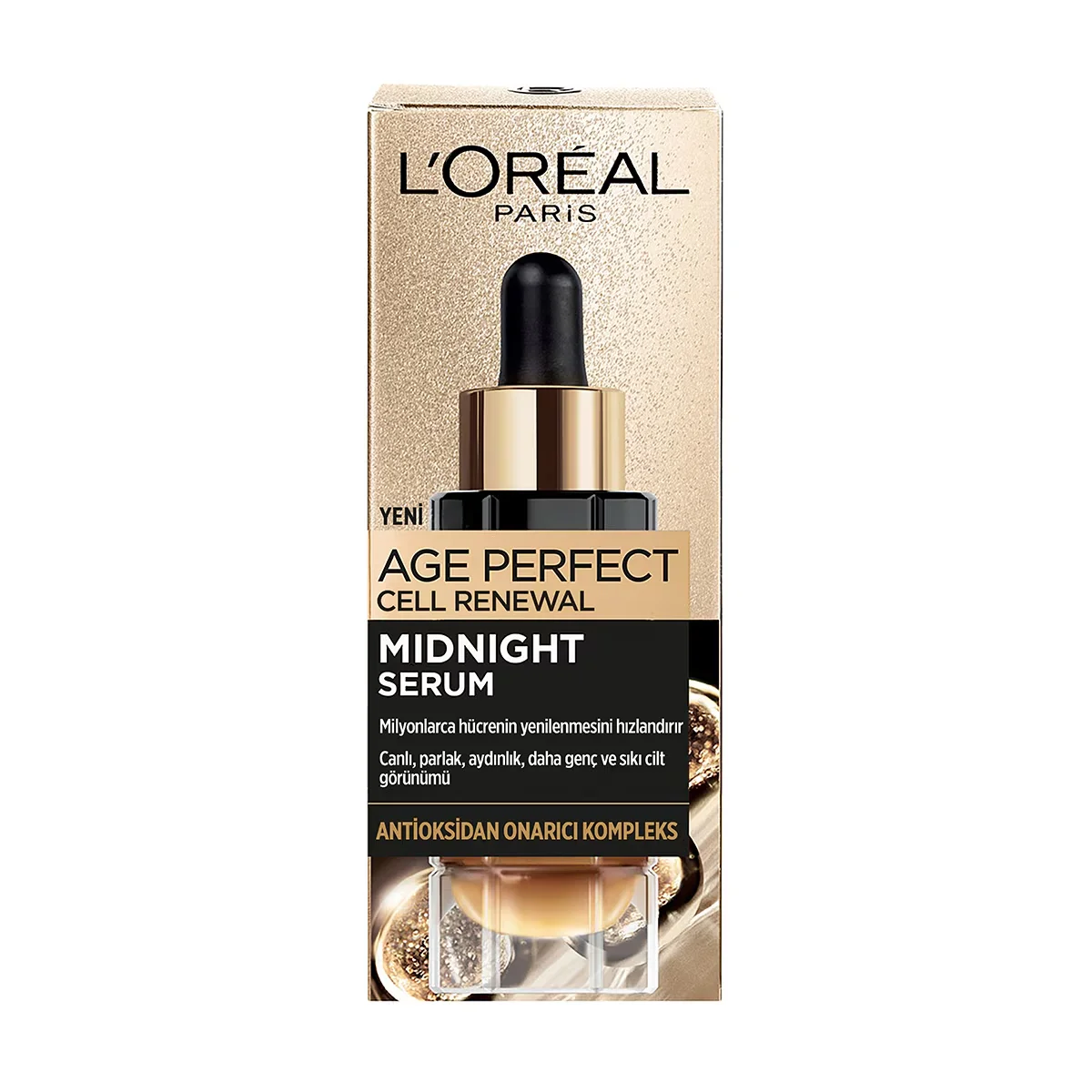 Loreal Paris Age Perfect Midnight Effective Skin Renewal & Skin Appearance Revitalizing Serum 30 ml