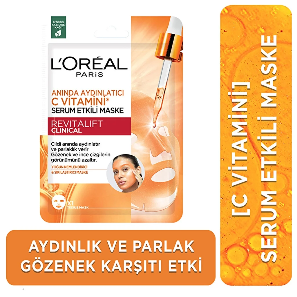 L'Oréal Paris Revitalift Klinische Serum Maske 26g