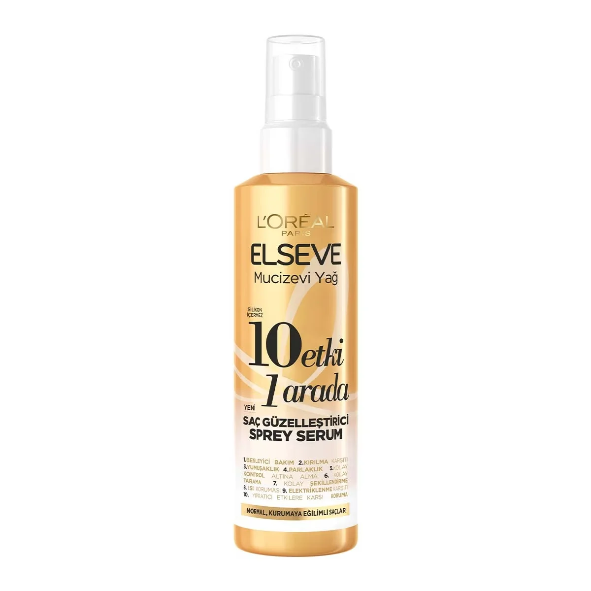 Verwandeln Sie Ihr Haar: Elseve Wunderöl Spray-Serum 10-in-1