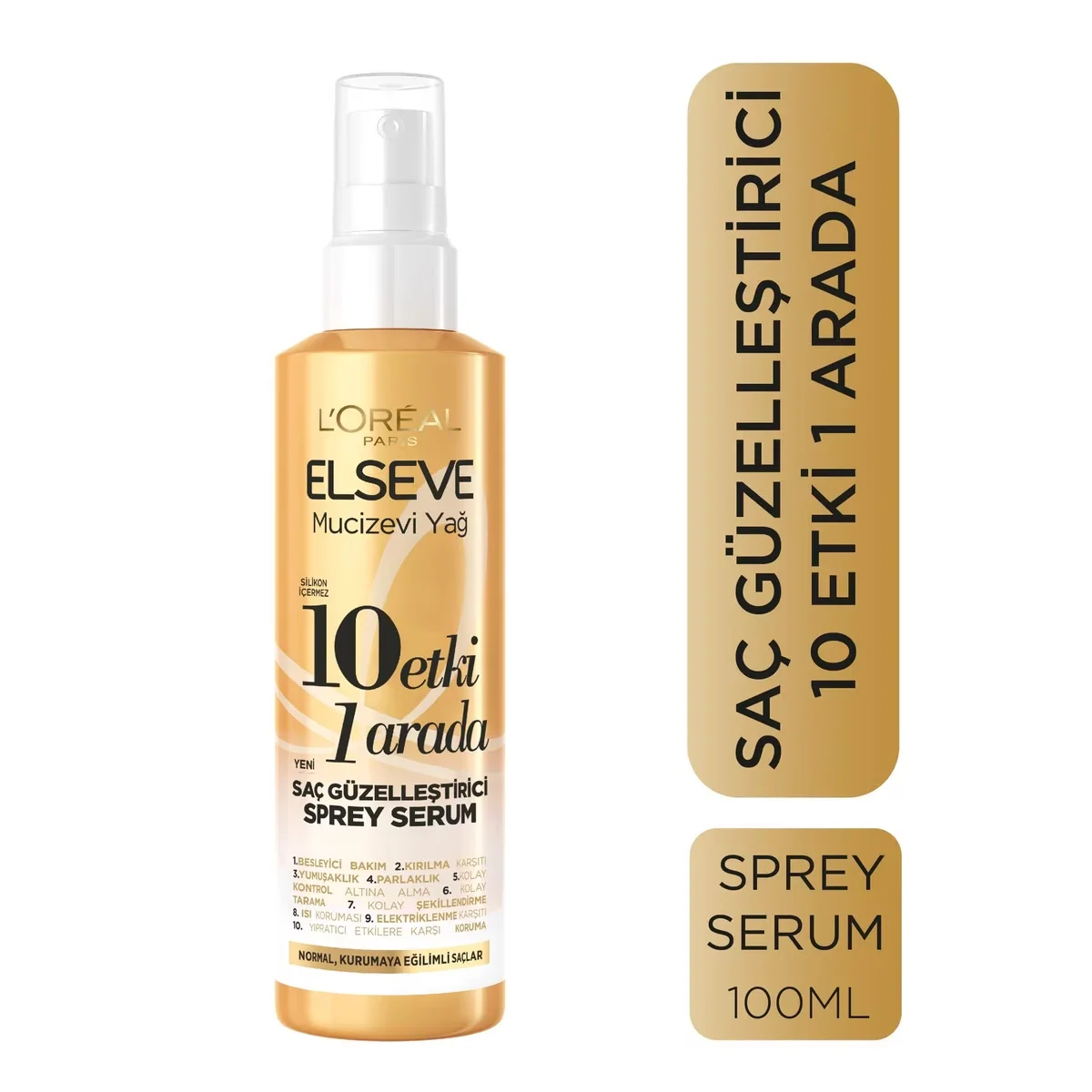 Verwandeln Sie Ihr Haar: Elseve Wunderöl Spray-Serum 10-in-1
