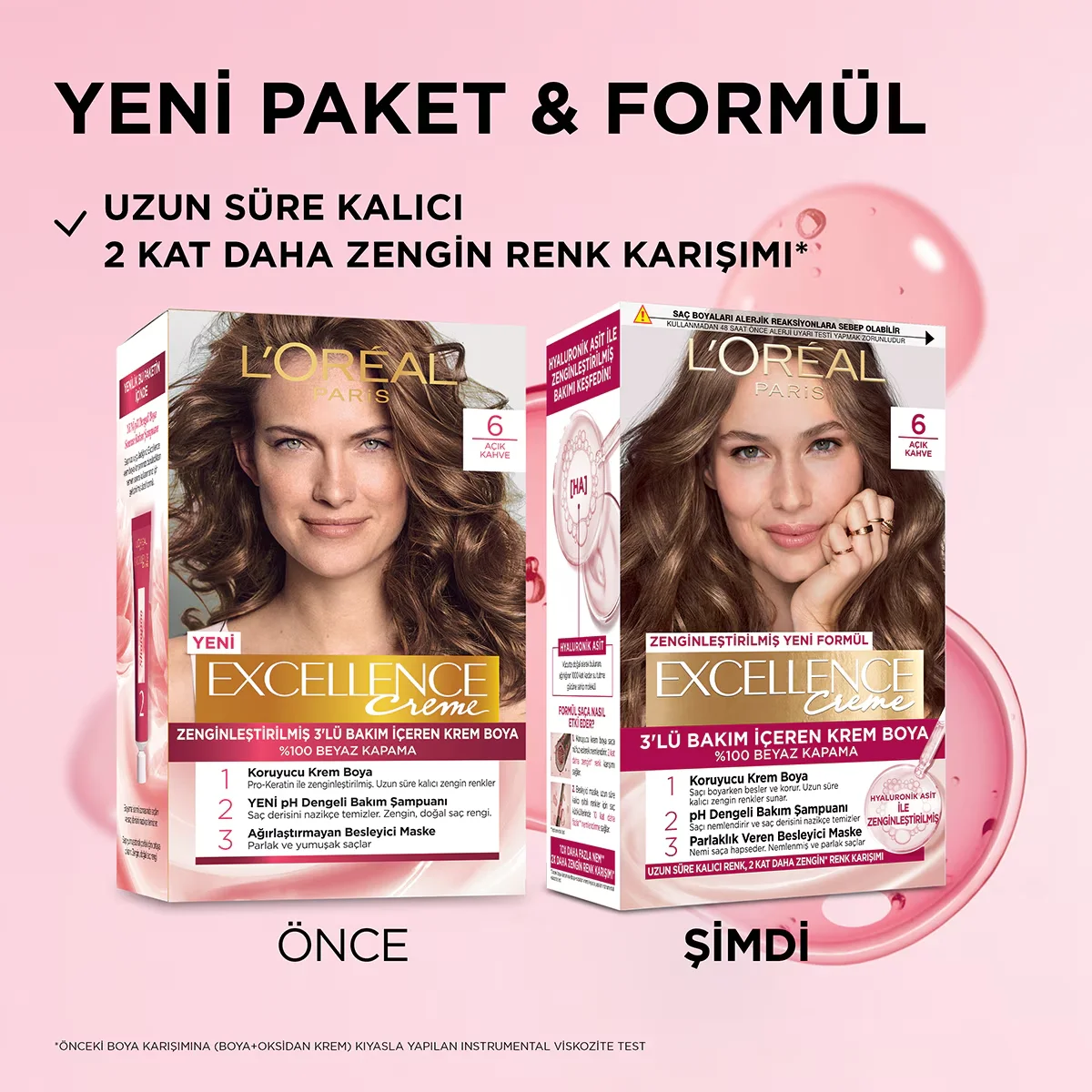 L'Oréal Paris Excellence 6 Hellbraun Haarfarbe