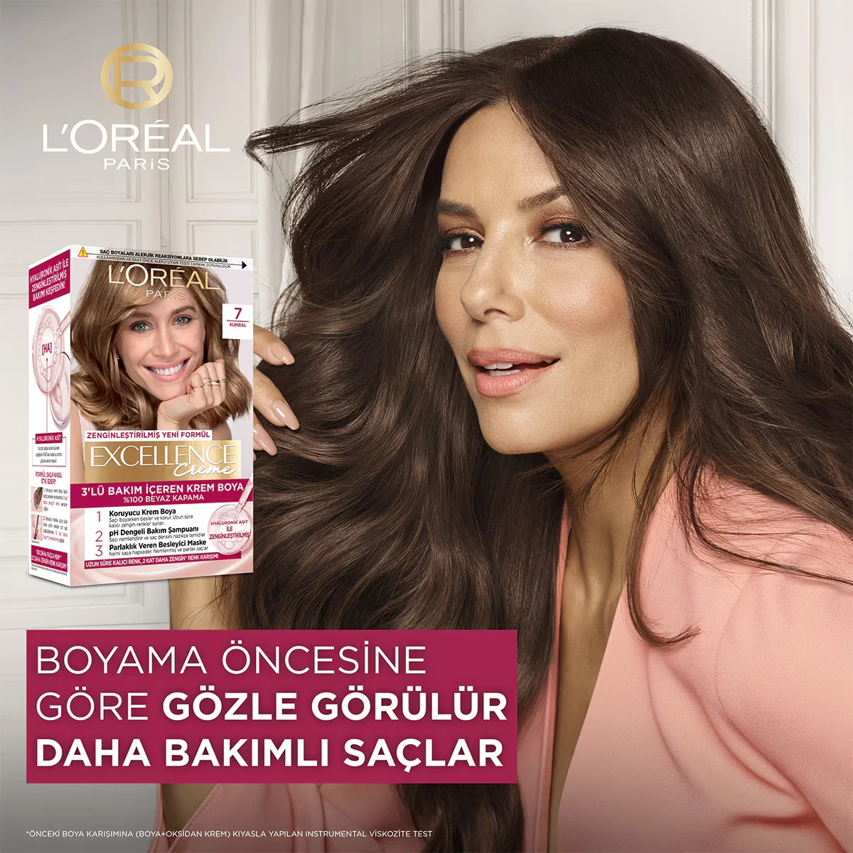 L'Oréal Paris Excellence Crème 5 Braun Haarfarbe