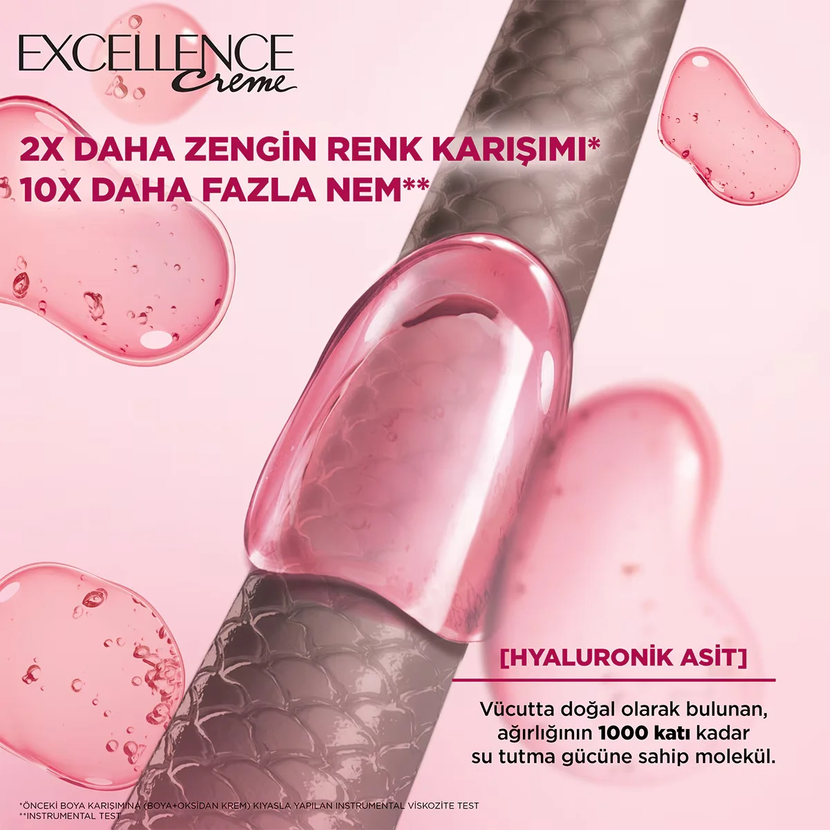 L'Oréal Paris Excellence Creme Hair Dye - 7.31 honey Foam