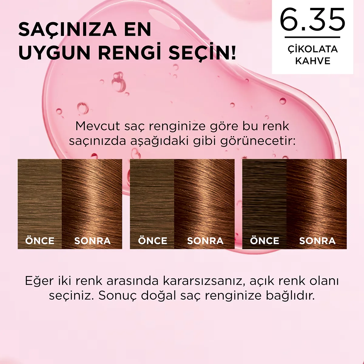 L'Oreal Paris صبغة شعر لوريال باريس إكسلنس كريم 6.35 بني شوكولاتة