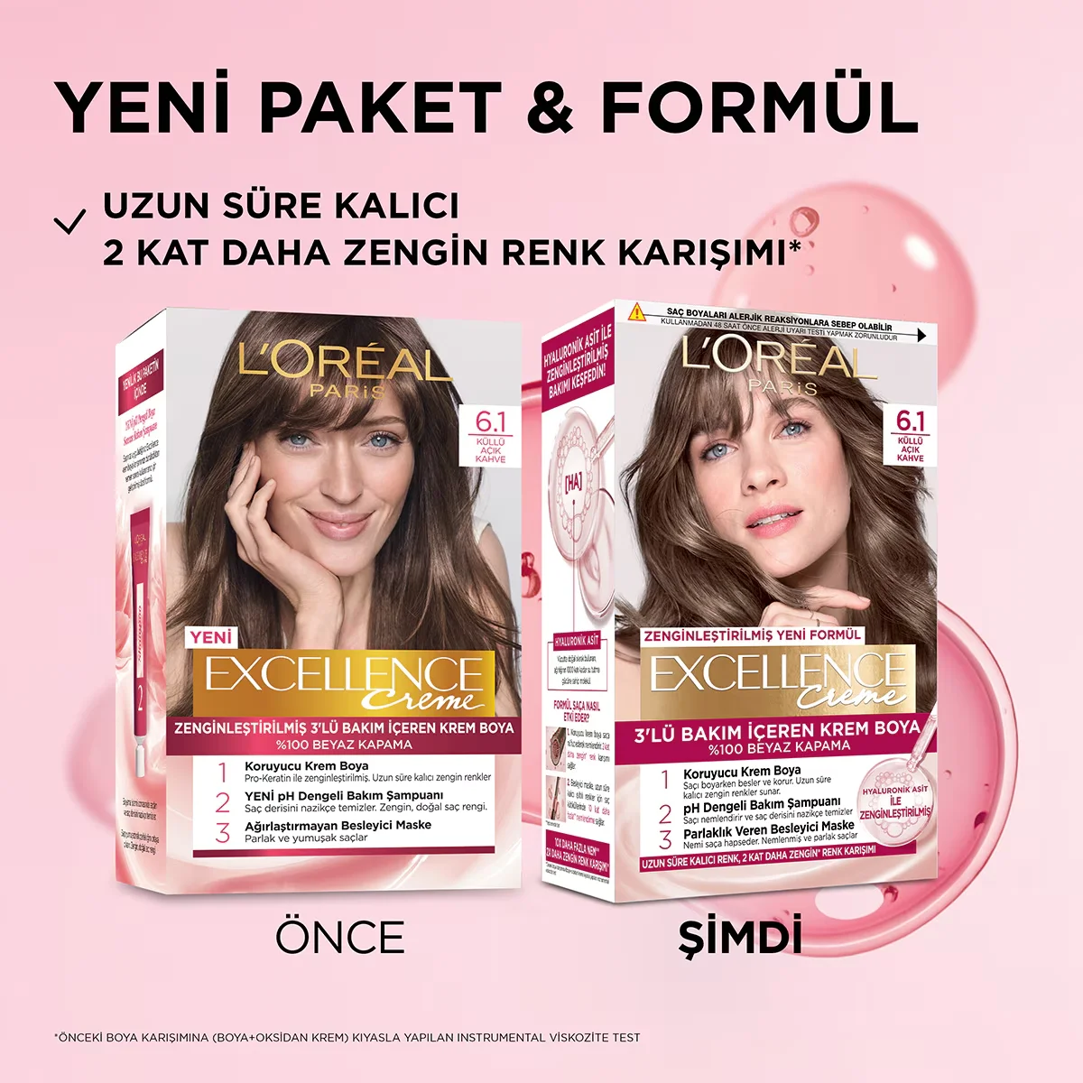 L'Oréal Paris Excellence 6.1 Aschblond Haarfarbe