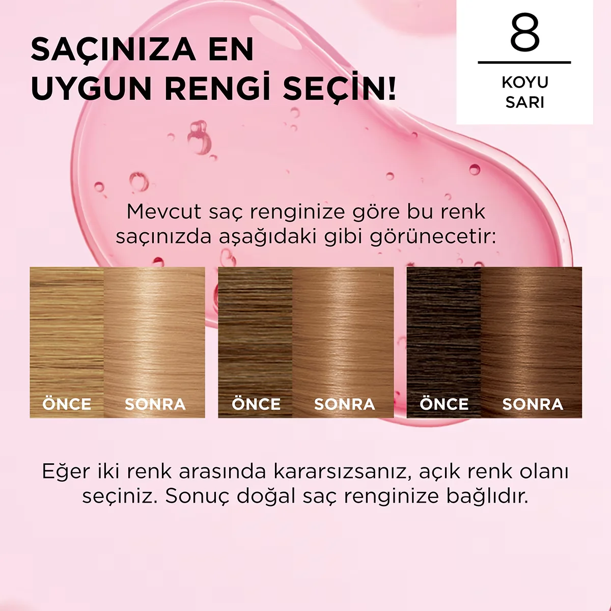 L'Oreal Paris صبغة شعر لوريال باريس إكسلنس كريم 8 أشقر غامق