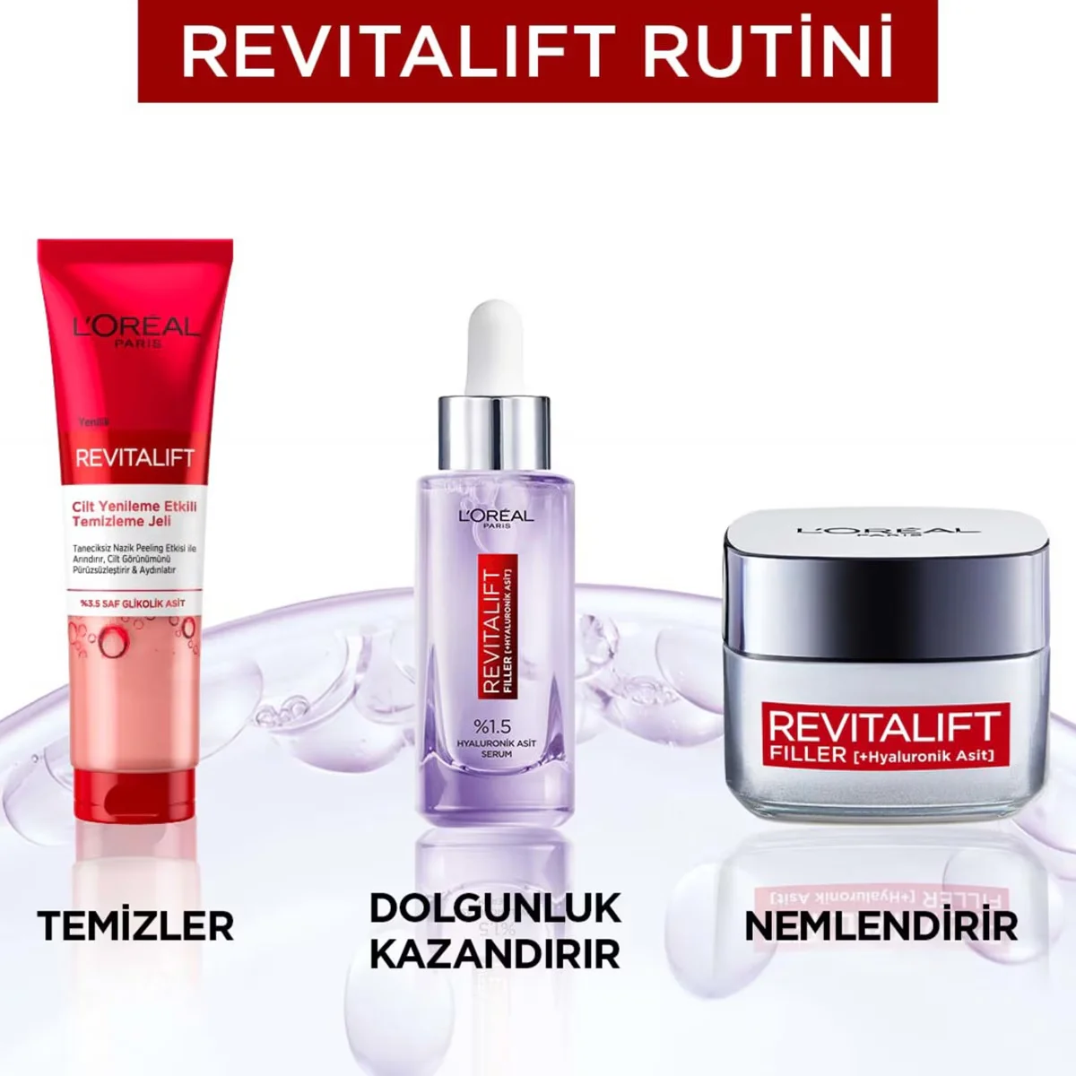 L'Oréal Paris Revitalift Skin Renewal Effective Cleansing Gel 150 ml (glycolic Acid)