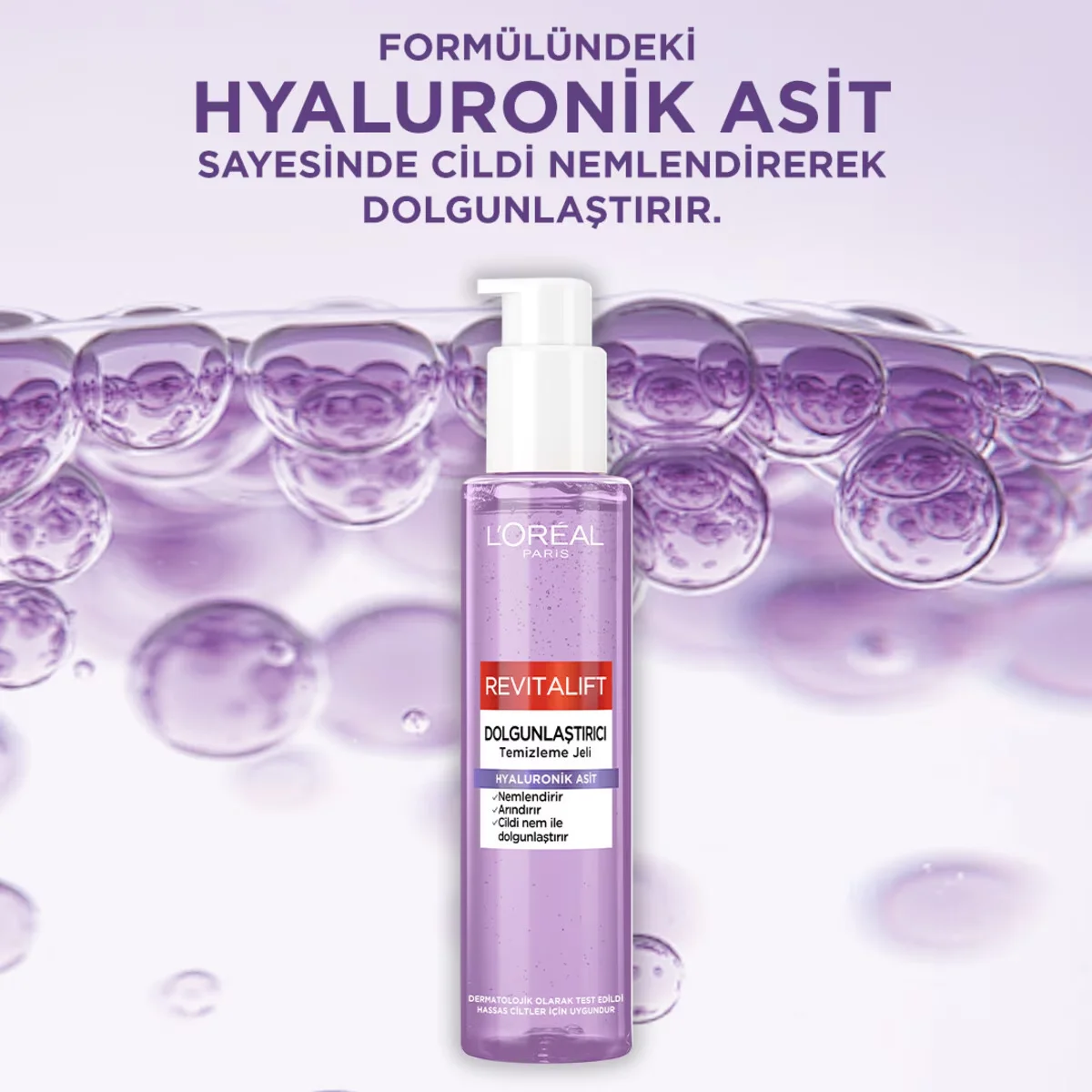 L'Oréal Paris Revitalift Plumping Cleansing Gel 150 ml (hyaluronic Acid)