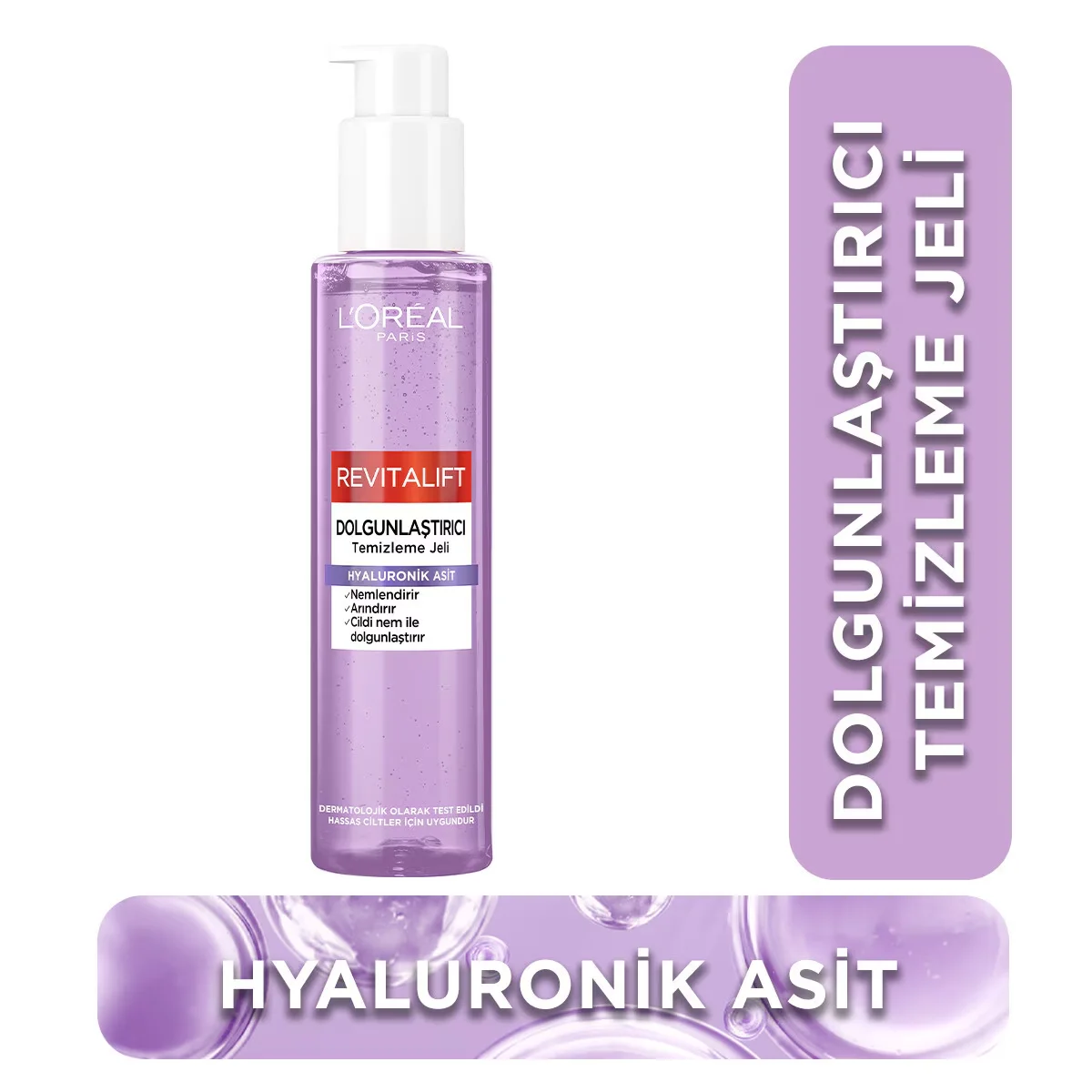 L'Oréal Paris Revitalift Plumping Cleansing Gel 150 ml (hyaluronic Acid)
