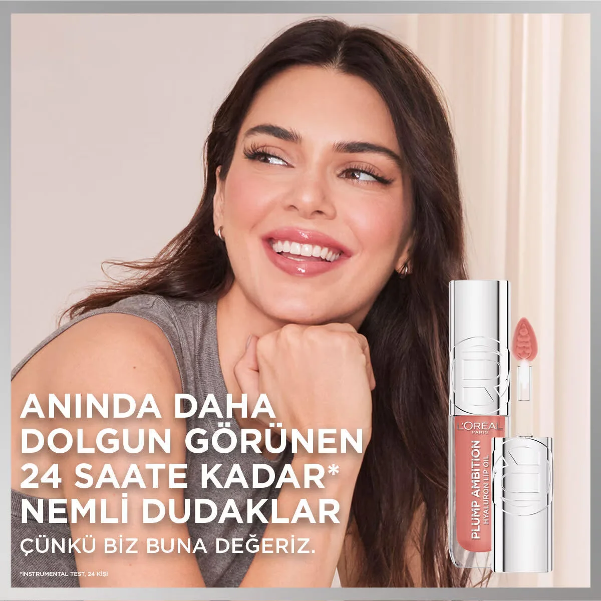 L'Oréal Paris Пухлые амбиции Гиалуроновое масло для губ Увлажняющий блеск для губ 510 la Nuit Sparkle