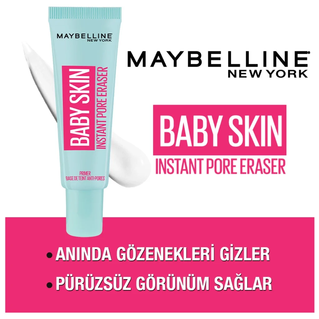Glatte Haut & Haltbares Make-up mit Maybelline Baby Skin Pri
