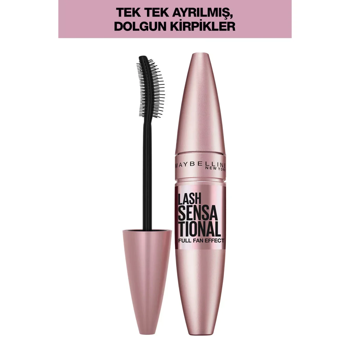 Maybelline New York Lash Sensational Black Mascara With Fan Effect