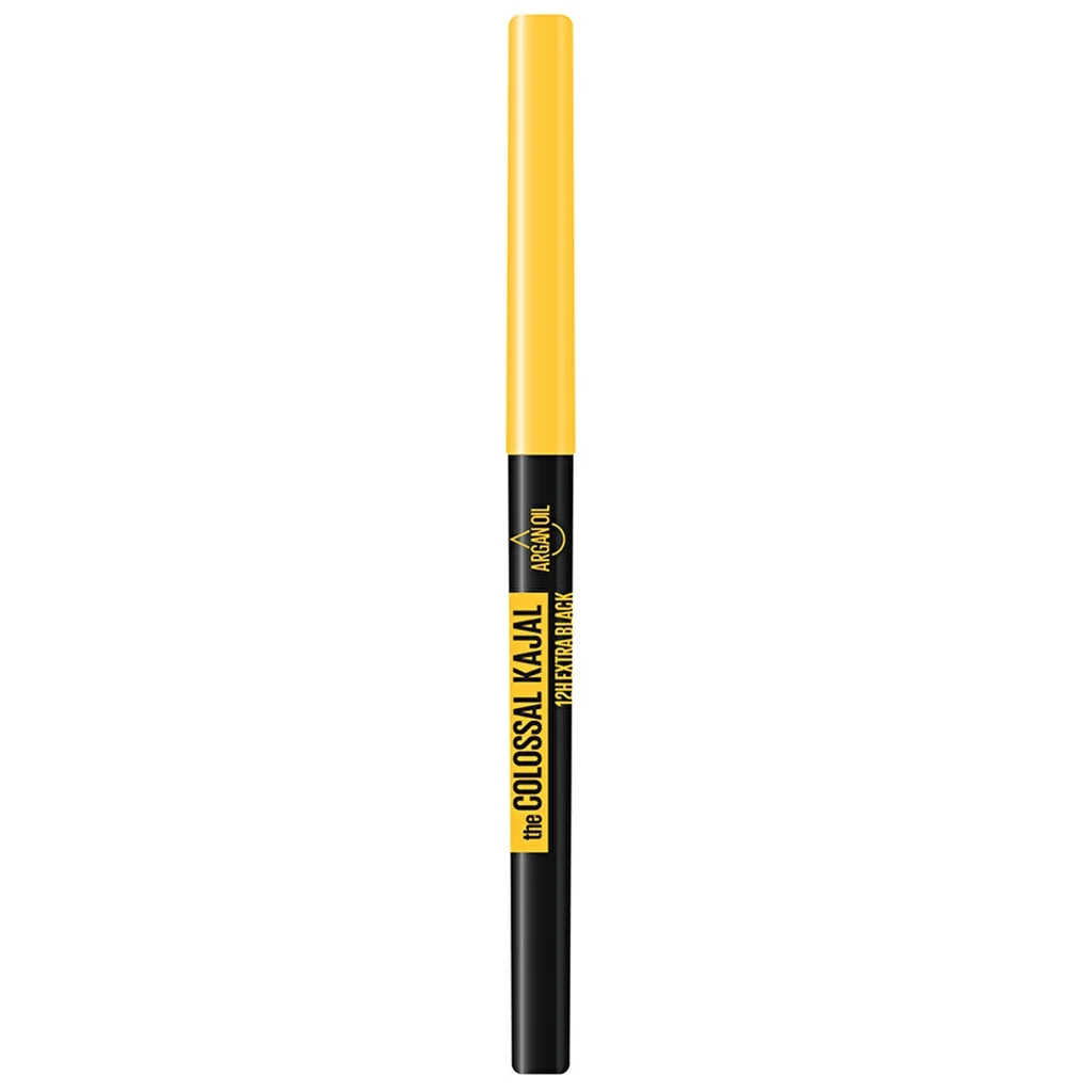 Maybelline قلم تحديد العيون الأسود من مايبيلين بزيت الأرغان