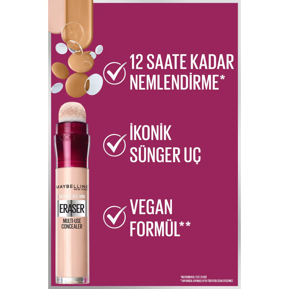 Maybelline Instant Age Rewind Eraser Eye Concealer - Under Eye Concealer 6.8 ml - 07 Sand