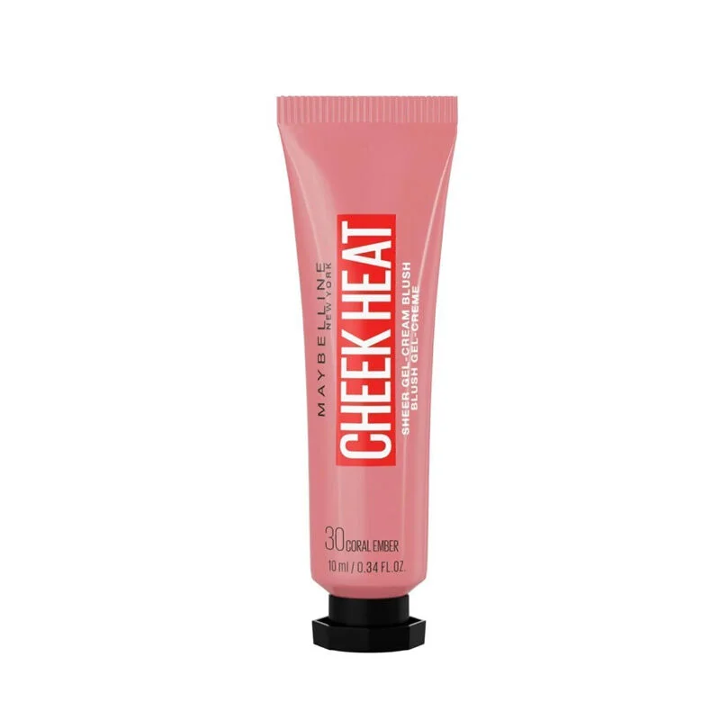 Румяна Maybelline Cheek Heat жидкие - 30 коралловый янтарь 10 мл