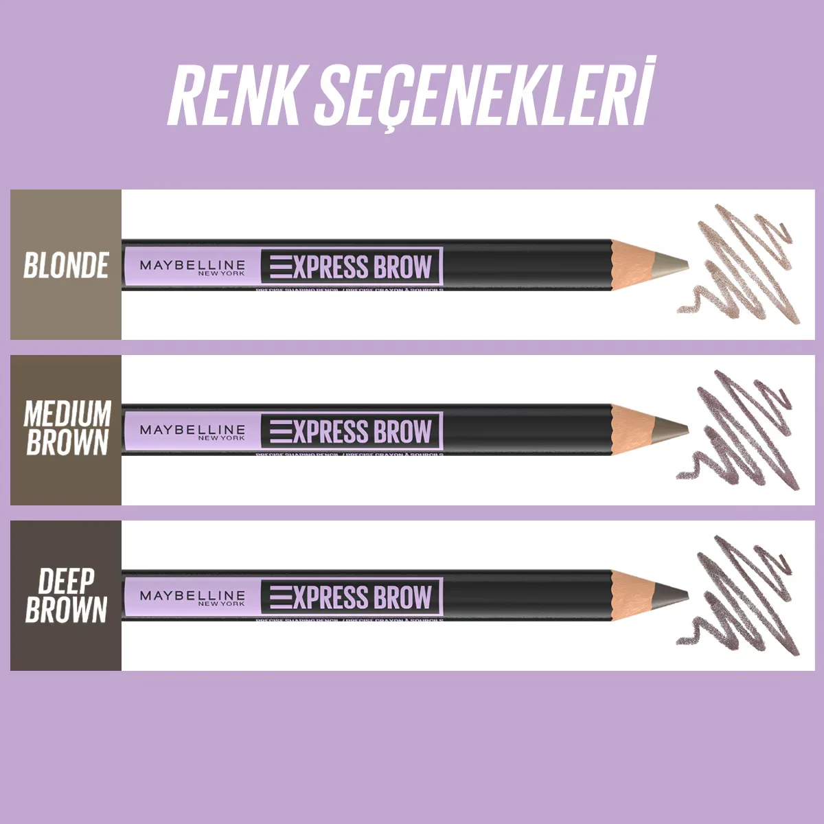 Maybelline Augenbrauenstift, Mittelbraun