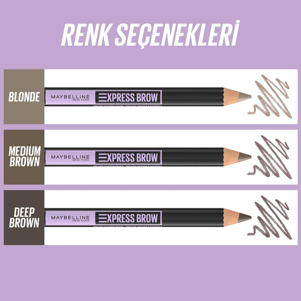 Maybelline قلم حواجب من مايبيلين إكسبريس براو 05 بني غامق