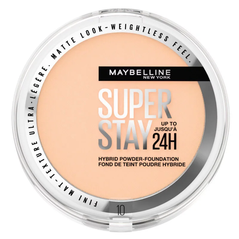 Maybelline SuperStay 24H Puderfoundation - Farbton 10, 9g