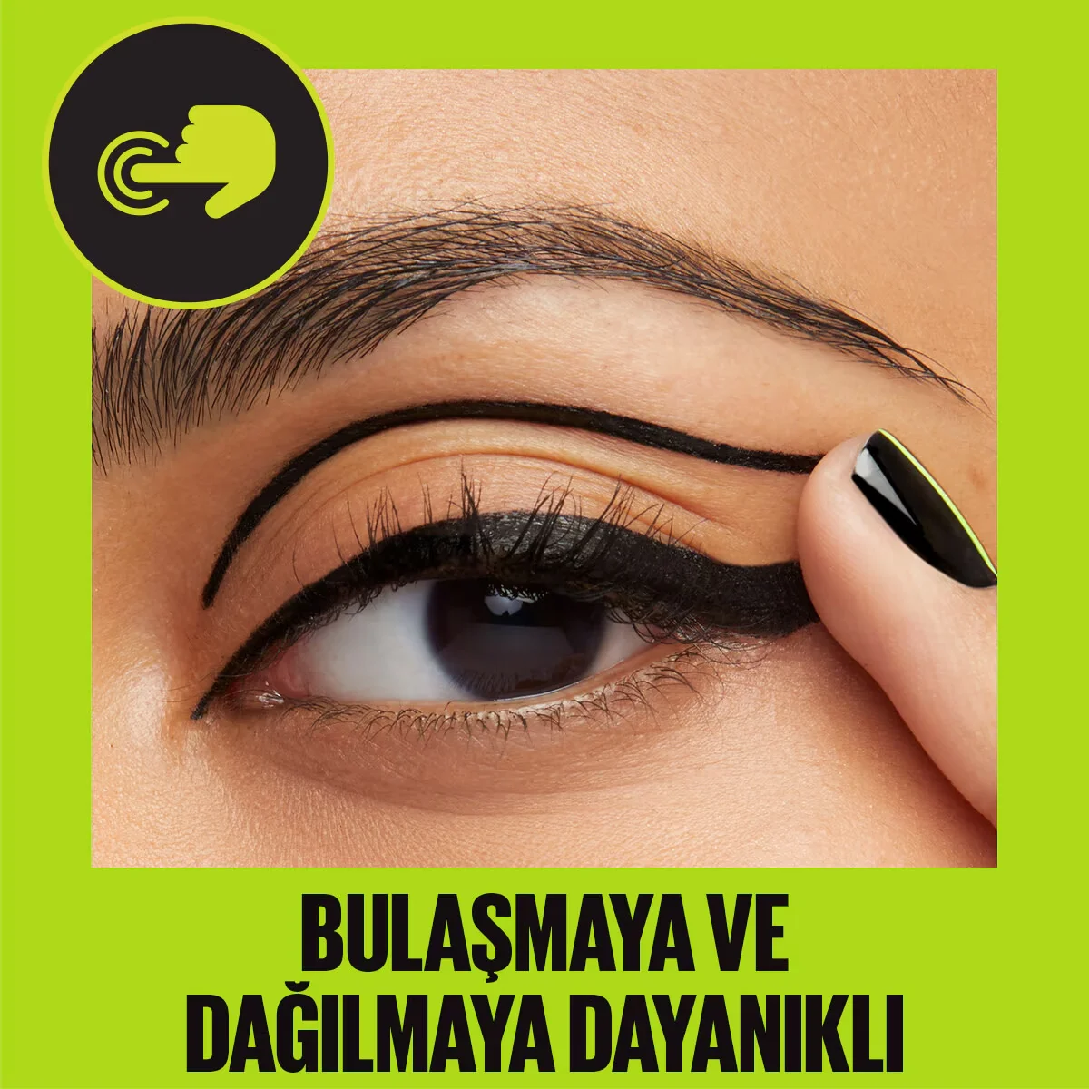 Maybelline Tattoo Liner Flüssig-Eyeliner - Jet Black Präzision