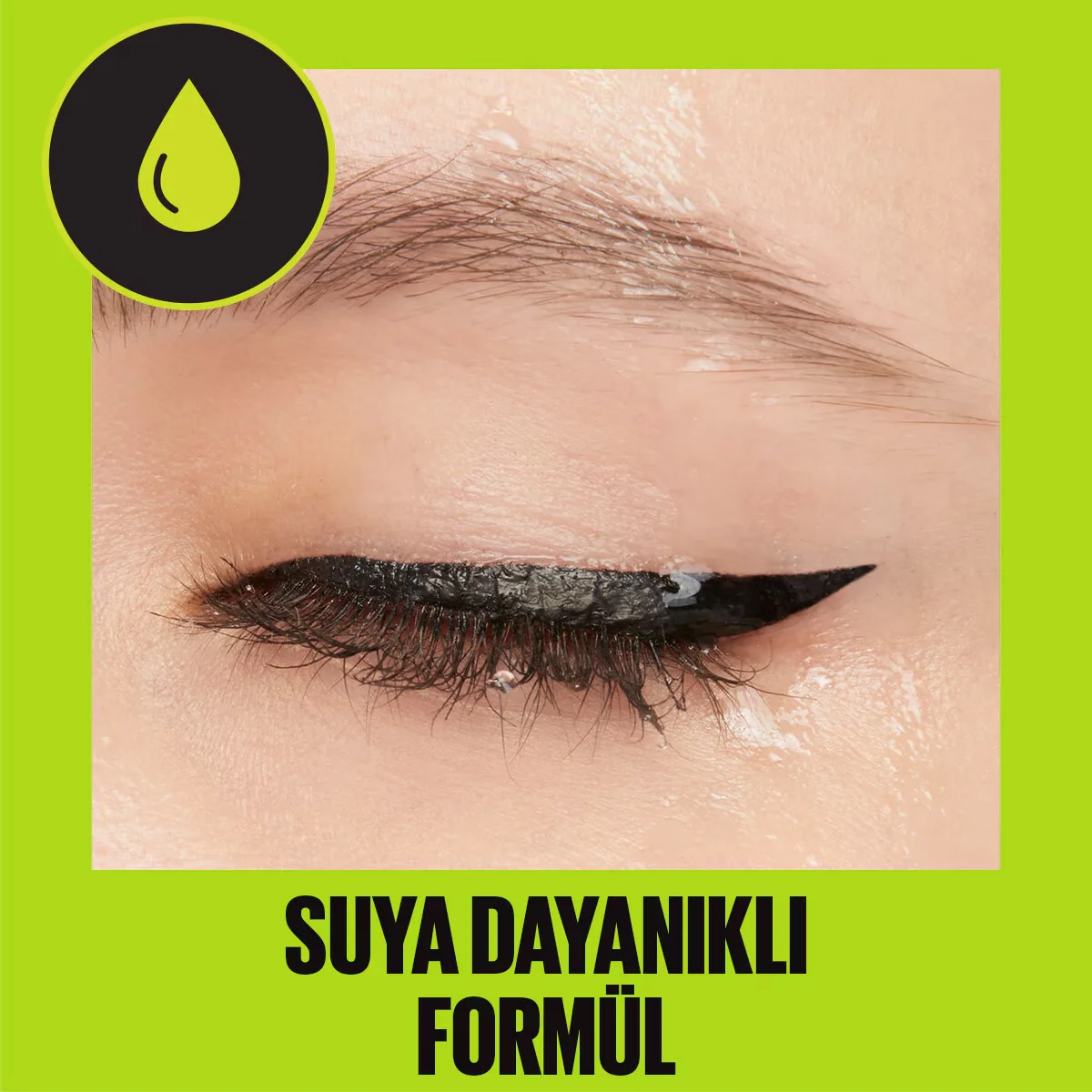 Maybelline Tattoo Liner Flüssig-Eyeliner - Jet Black Präzision