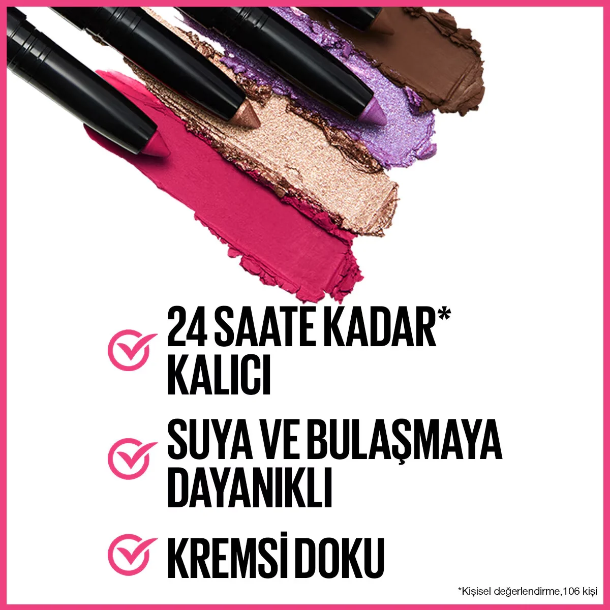 Maybelline ظلال العيون جل كولور تاتو من مايبيلين نيويورك شجاع