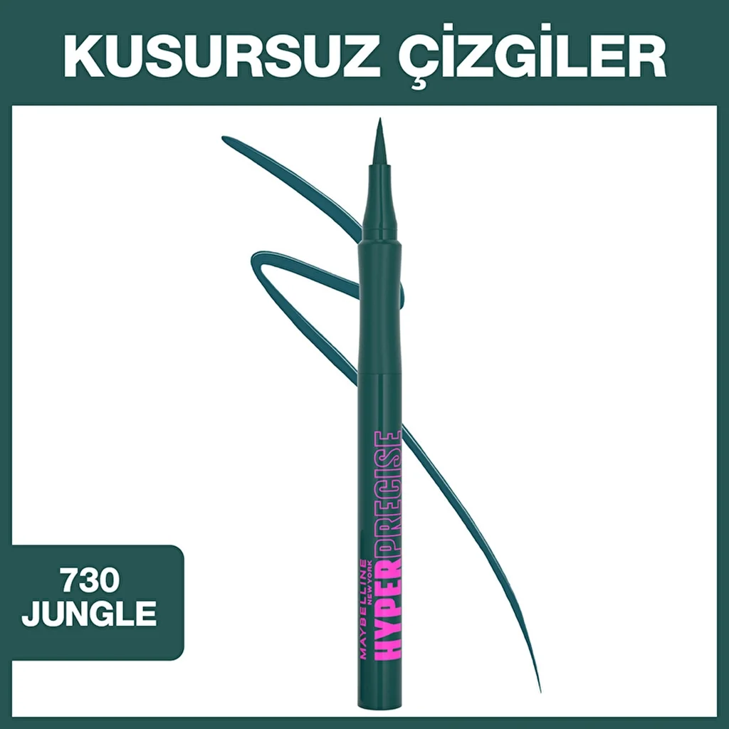 Maybelline Hyper Precise All Day Liquid Liner 730 - Jungle Green