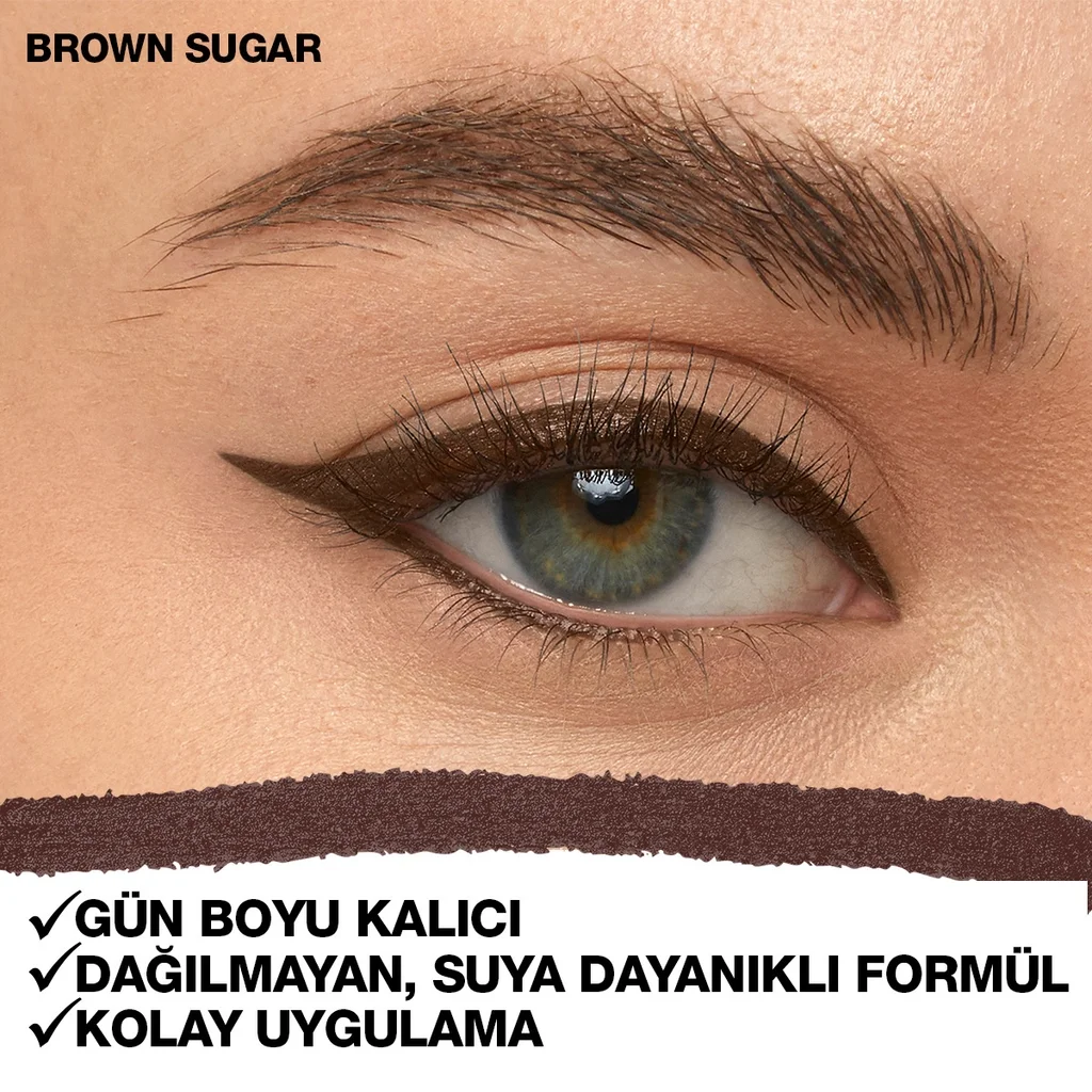Автоматический карандаш для глаз Maybelline New York Lasting Drama коричневый сахар