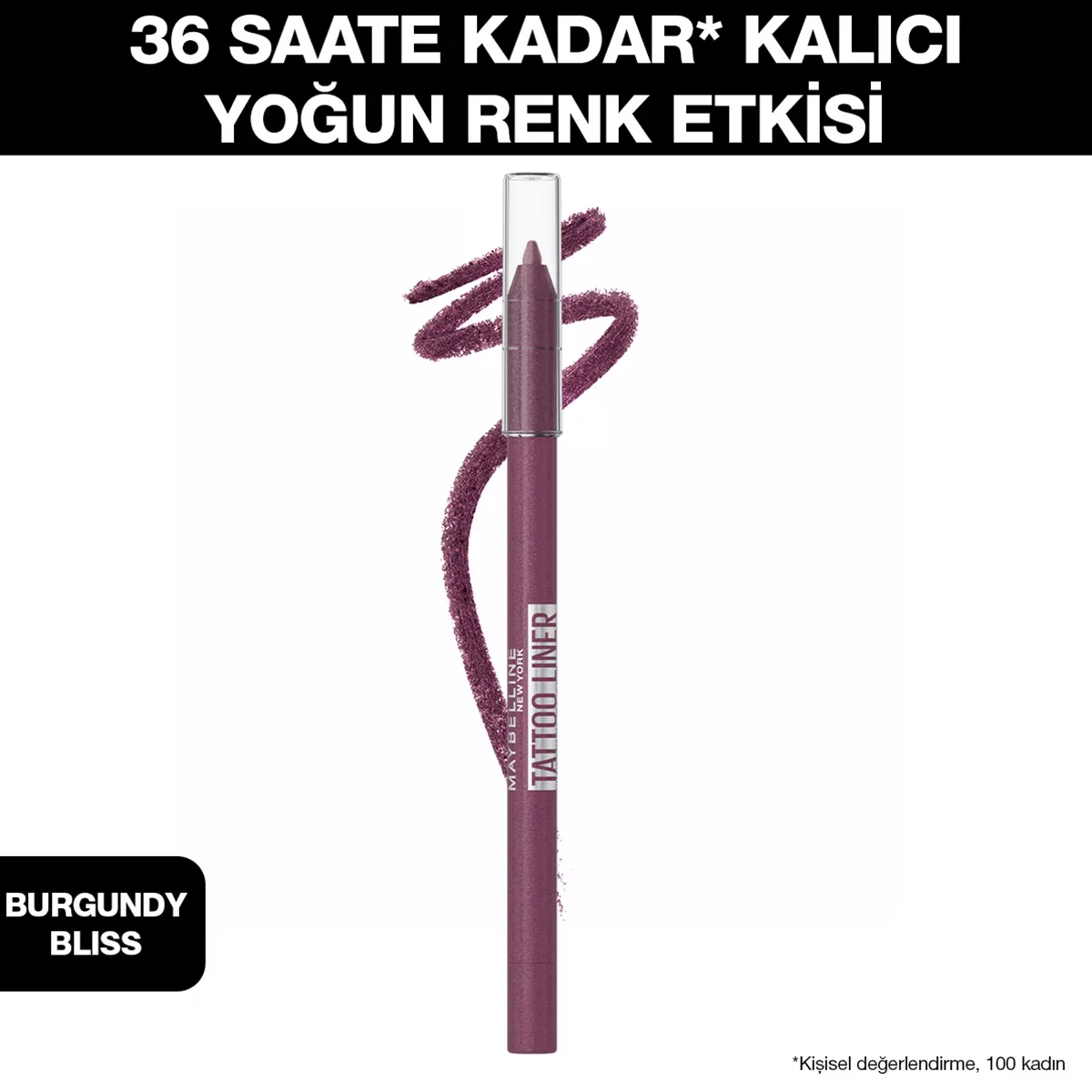 Erzielen Sie 36h Tattoo-Effekt mit Maybelline Tattoo Liner