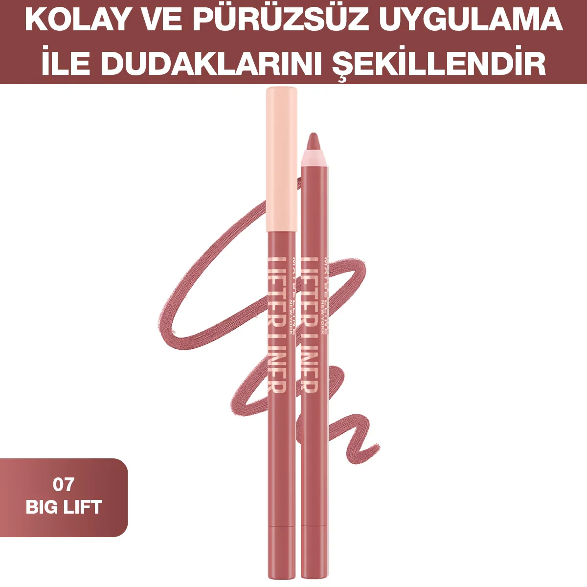 Maybelline Lifter Liner Lip Pencil 07 big Lift