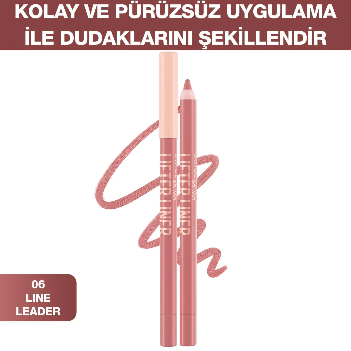 Maybelline Lifter Liner Lip Pencil 06 line Leader