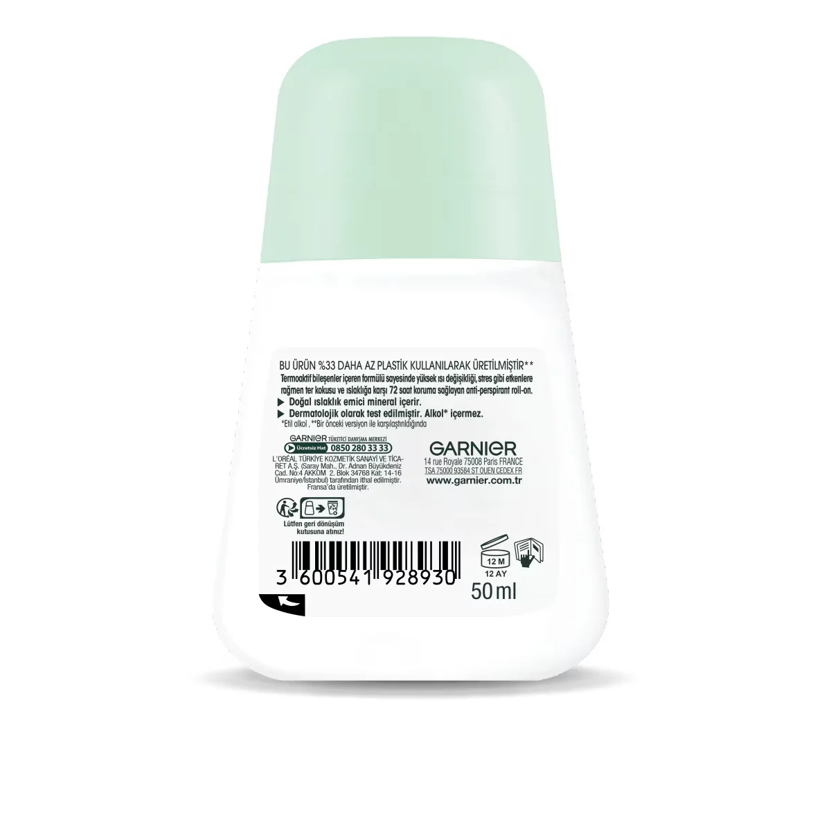 Наслаждайтесь 72-часовой термозащитой с Garnier Roll-On