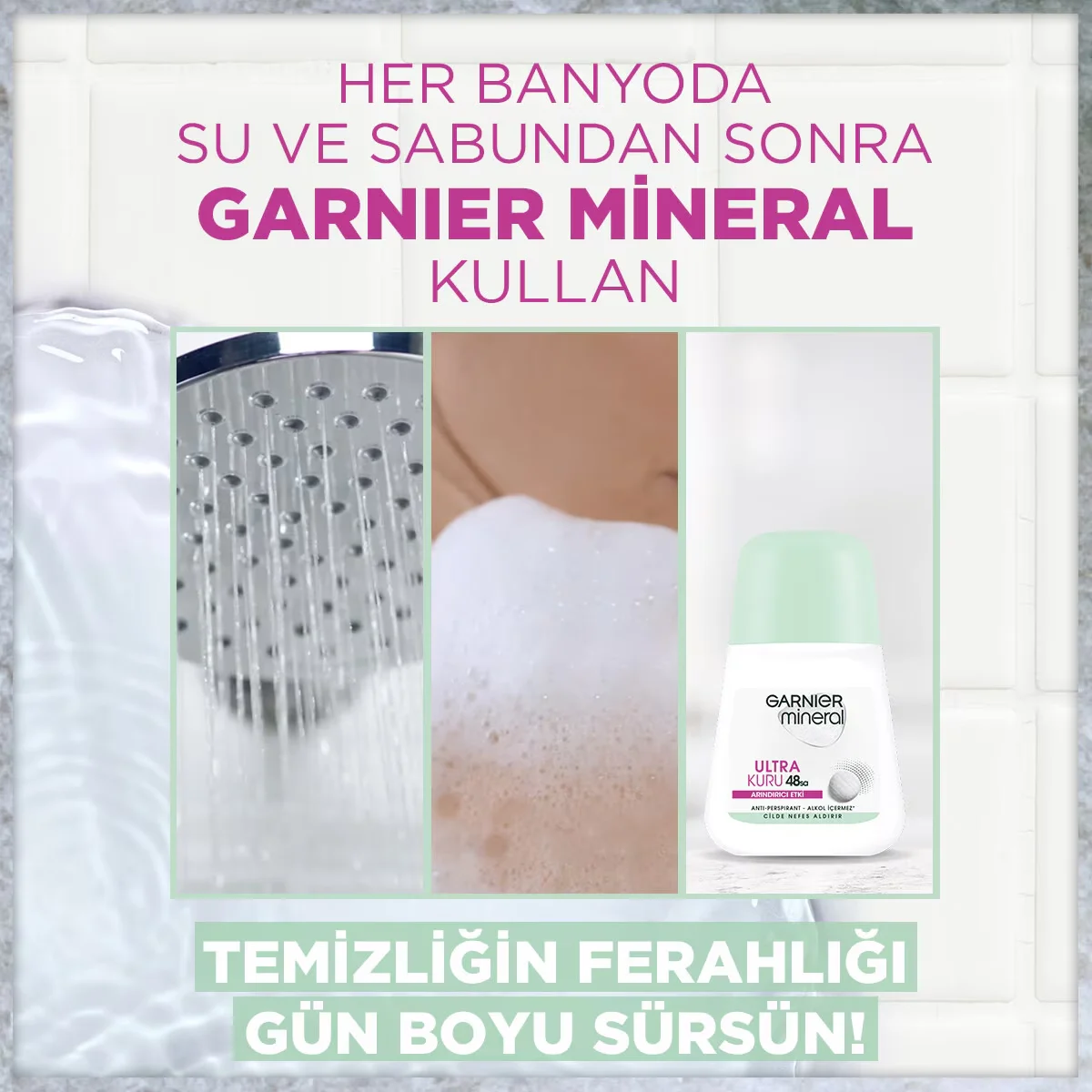 Garnier Ultra Trocken Roll-On: 48h Schutz & Frische