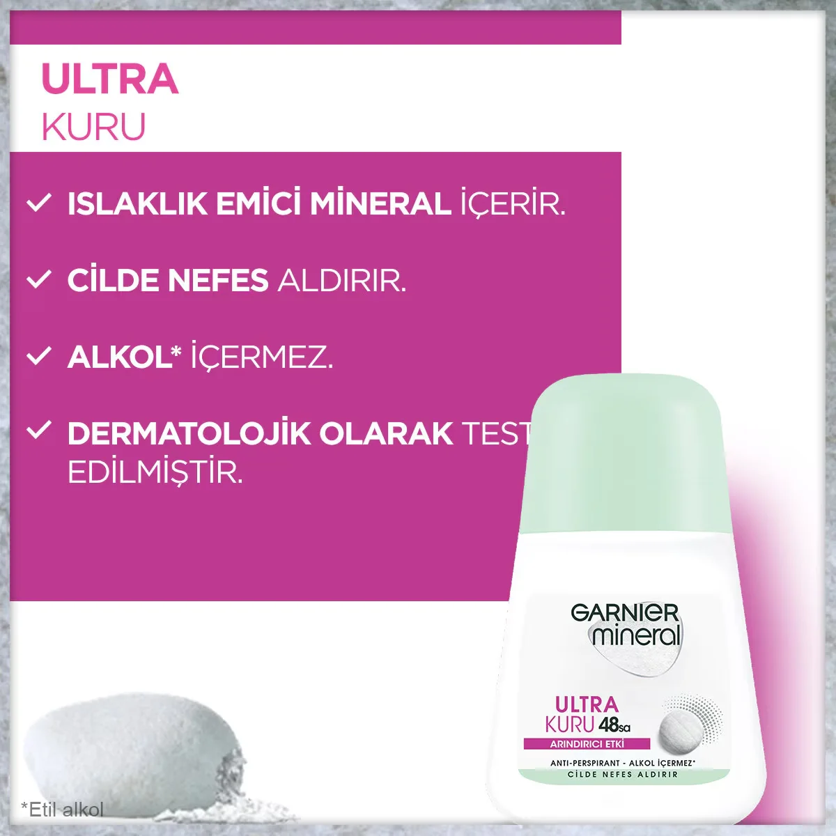 Garnier Ultra Trocken Roll-On: 48h Schutz & Frische