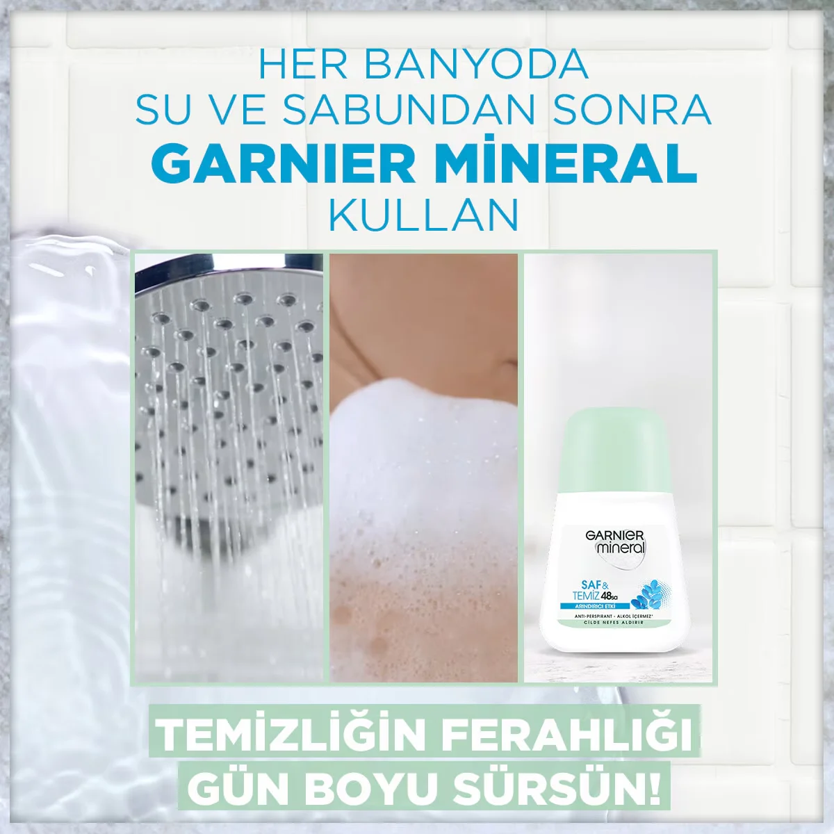 Garnier Pure & Clean Purifying Roll-on 50ml
