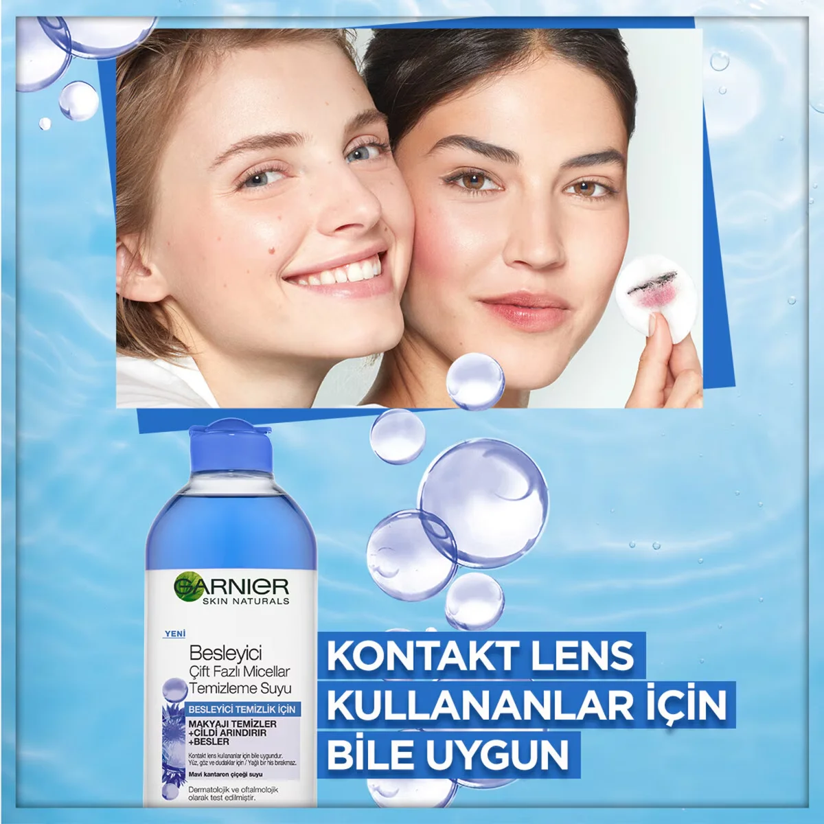 Garnier Bi-Phase Micellar Makeup Remover Water 400 ml
