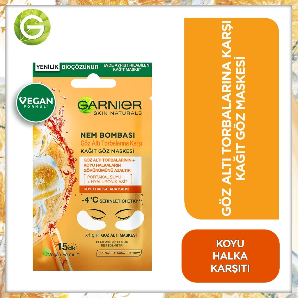 Маска для глаз Garnier Увлажняющая Бомба Освежающий Эффект 6 г
