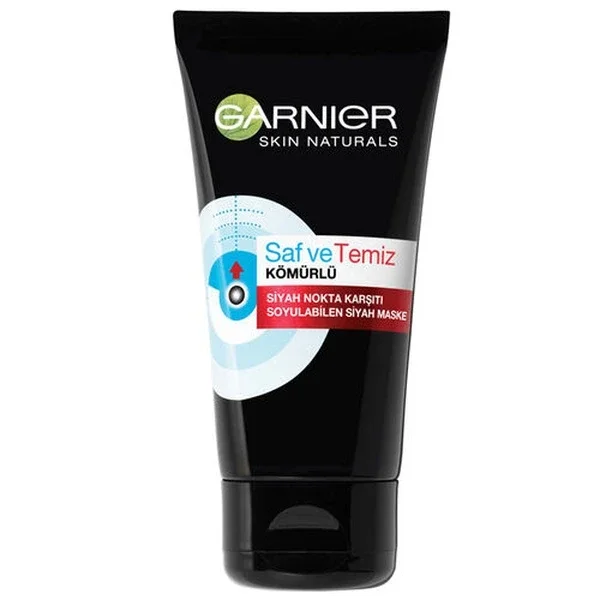 Garnier Pure & Clean Charcoal Peel-Off Mask for Blackheads 50ml