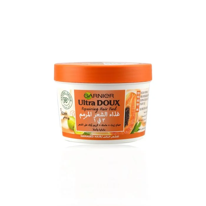 Garnier Ultra Repair 3-in-1 Papaya Mask for Damaged Hair